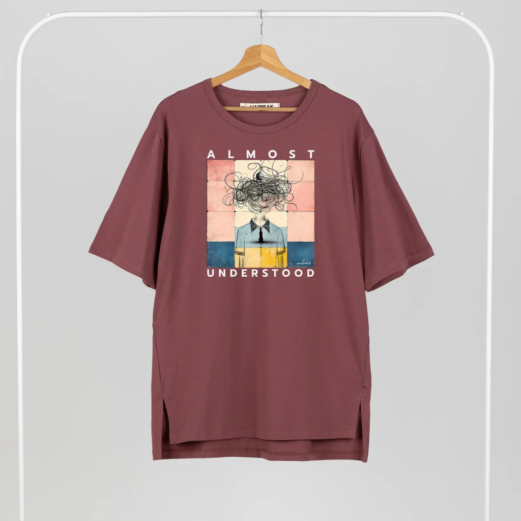 Unisex T-shirt “Almost Understood” T-shirts - 4 Unisex T-shirt “Almost Understood” T-shirts - 4