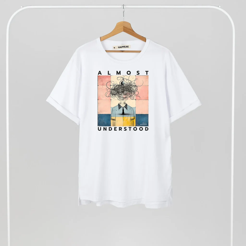 Unisex T-shirt “Almost Understood” T-shirts - 5 Unisex T-shirt “Almost Understood” T-shirts - 5
