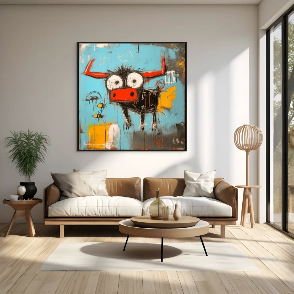 Canvas “Condensed milk bee-cow” Canvas  - 1