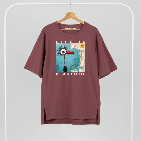 Unisex T-shirt “Life Is Beautiful” T-shirts  - 4