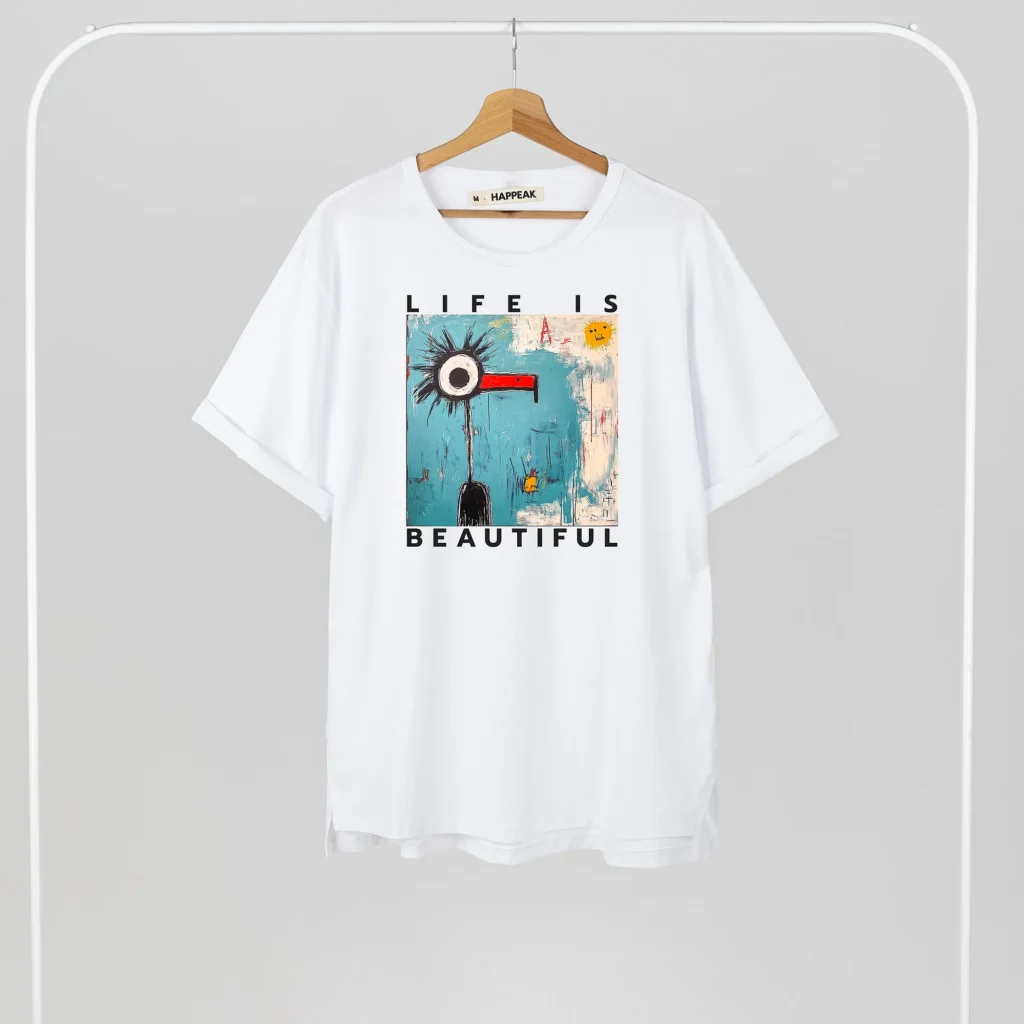 Unisex T-shirt “Life Is Beautiful” T-shirts  - 5