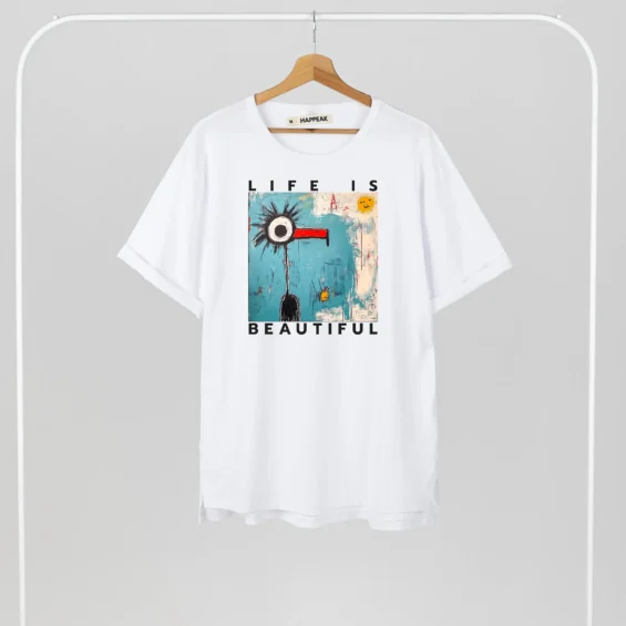 Unisex T-shirt “Life Is Beautiful” T-shirts  - 5