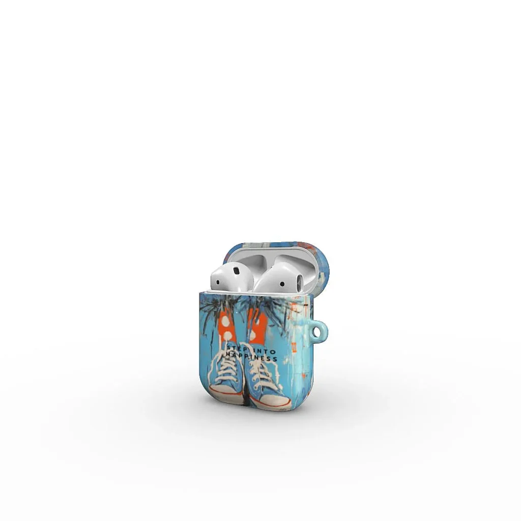 Apple AirPods Case | Step Into Happiness AirPods Cases  - 5