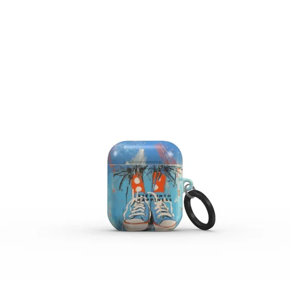 Apple AirPods Case | Step Into Happiness AirPods Cases  - 4