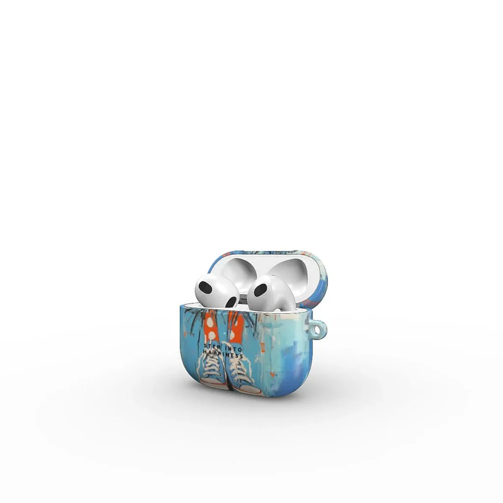 Apple AirPods Case | Step Into Happiness AirPods Cases  - 2