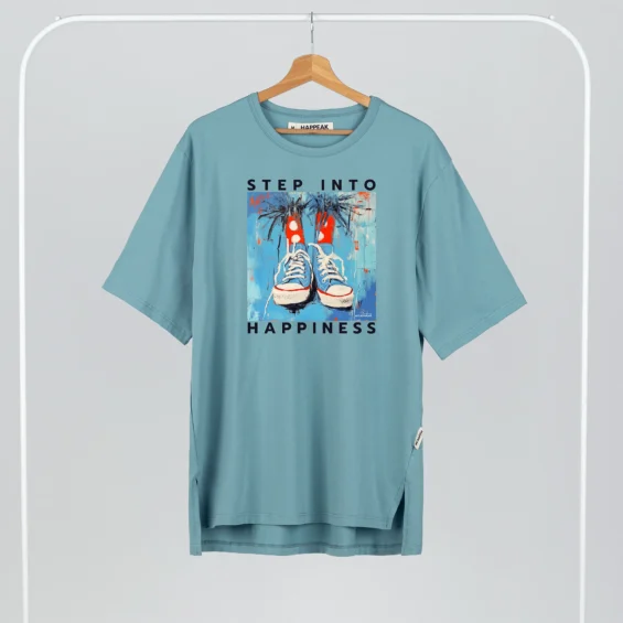 Unisex T-shirt “Step Into Happiness” T-shirts  - 5