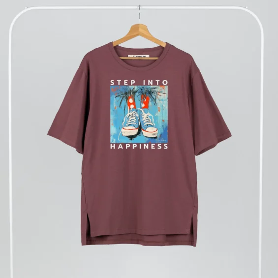 Unisex T-shirt “Step Into Happiness” T-shirts  - 3