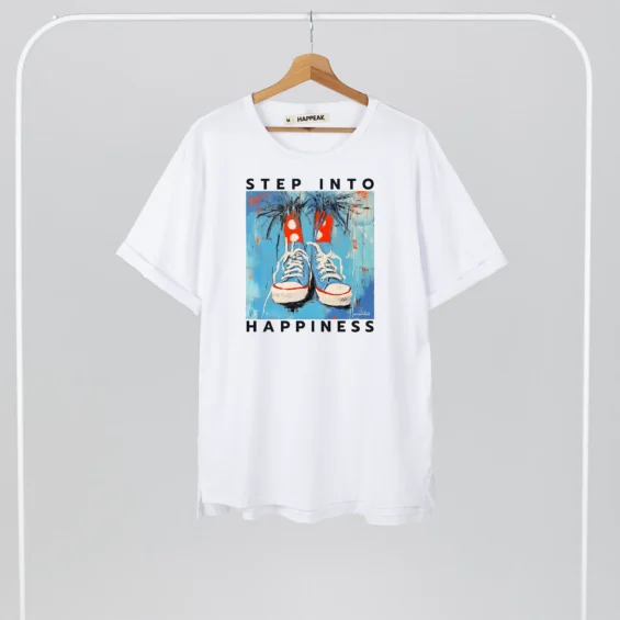 Unisex T-shirt “Step Into Happiness” T-shirts  - 2