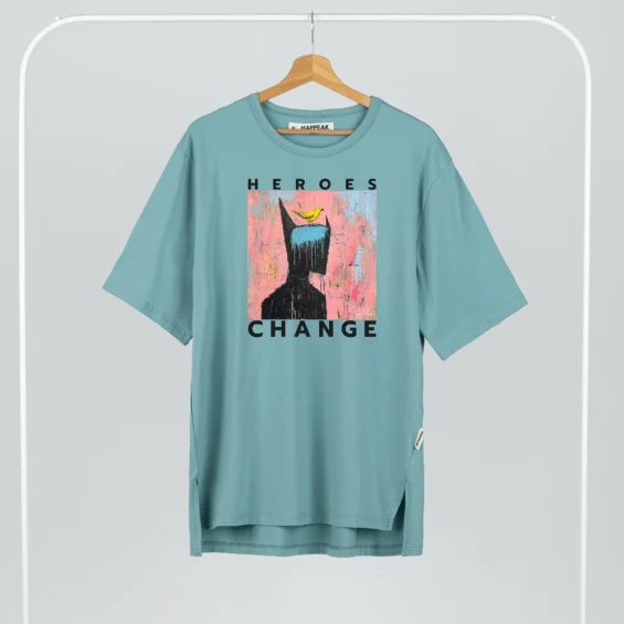 Unisex T-shirt “Heroes Change” T-shirts  - 5