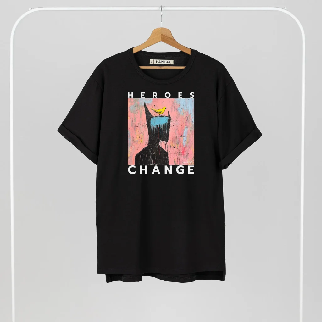 Unisex T-shirt “Heroes Change” T-shirts  - 1