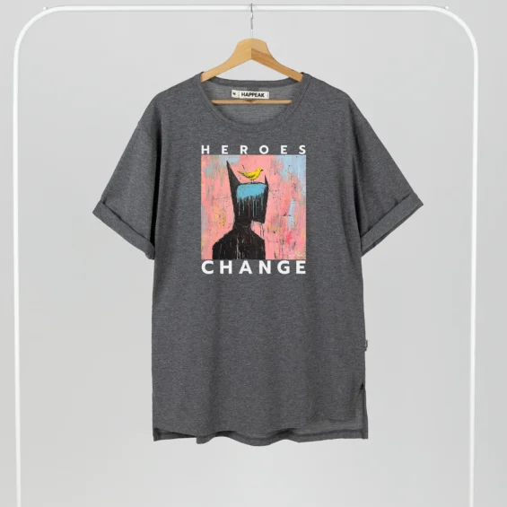 Unisex T-shirt “Heroes Change” T-shirts  - 2
