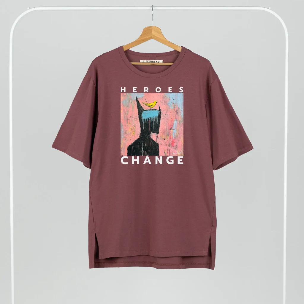 Unisex T-shirt “Heroes Change” T-shirts  - 3