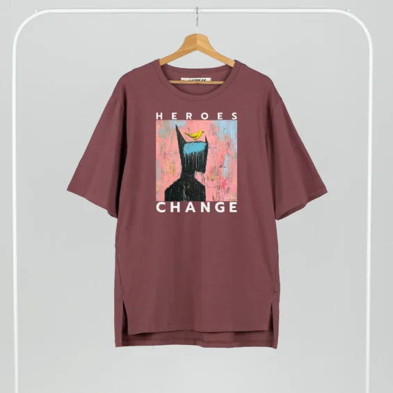 Unisex T-shirt “Heroes Change” T-shirts  - 3