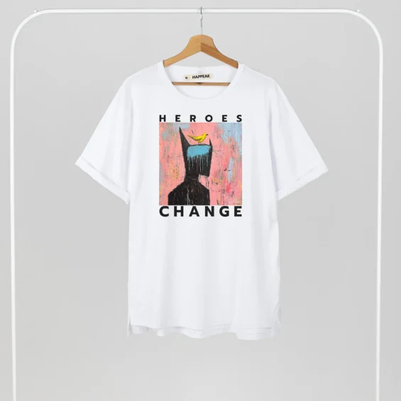 Unisex T-shirt “Heroes Change” T-shirts  - 4