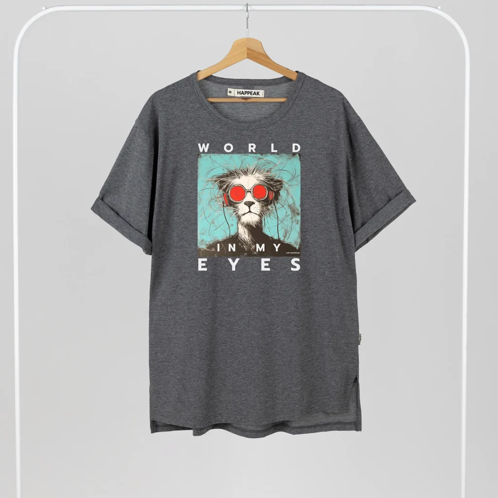 Unisex T-shirt “World In My Eyes” T-shirts  - 4