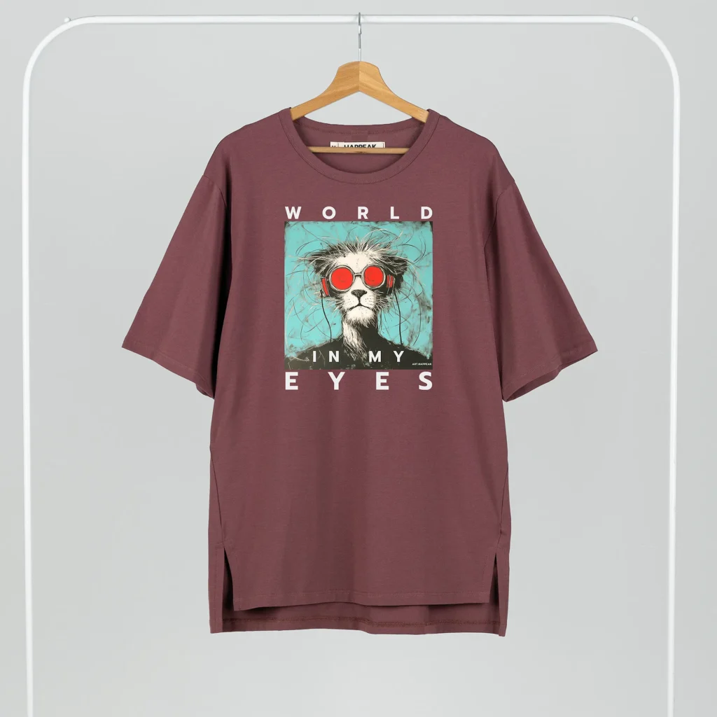 Unisex T-shirt “World In My Eyes” T-shirts  - 3