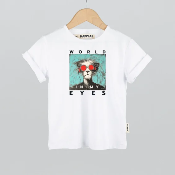 Kids T-shirt “World In My Eyes” Kids t-shirts  - 2