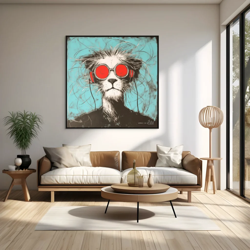 Canvas “World in my eyes” Mugs  - 1