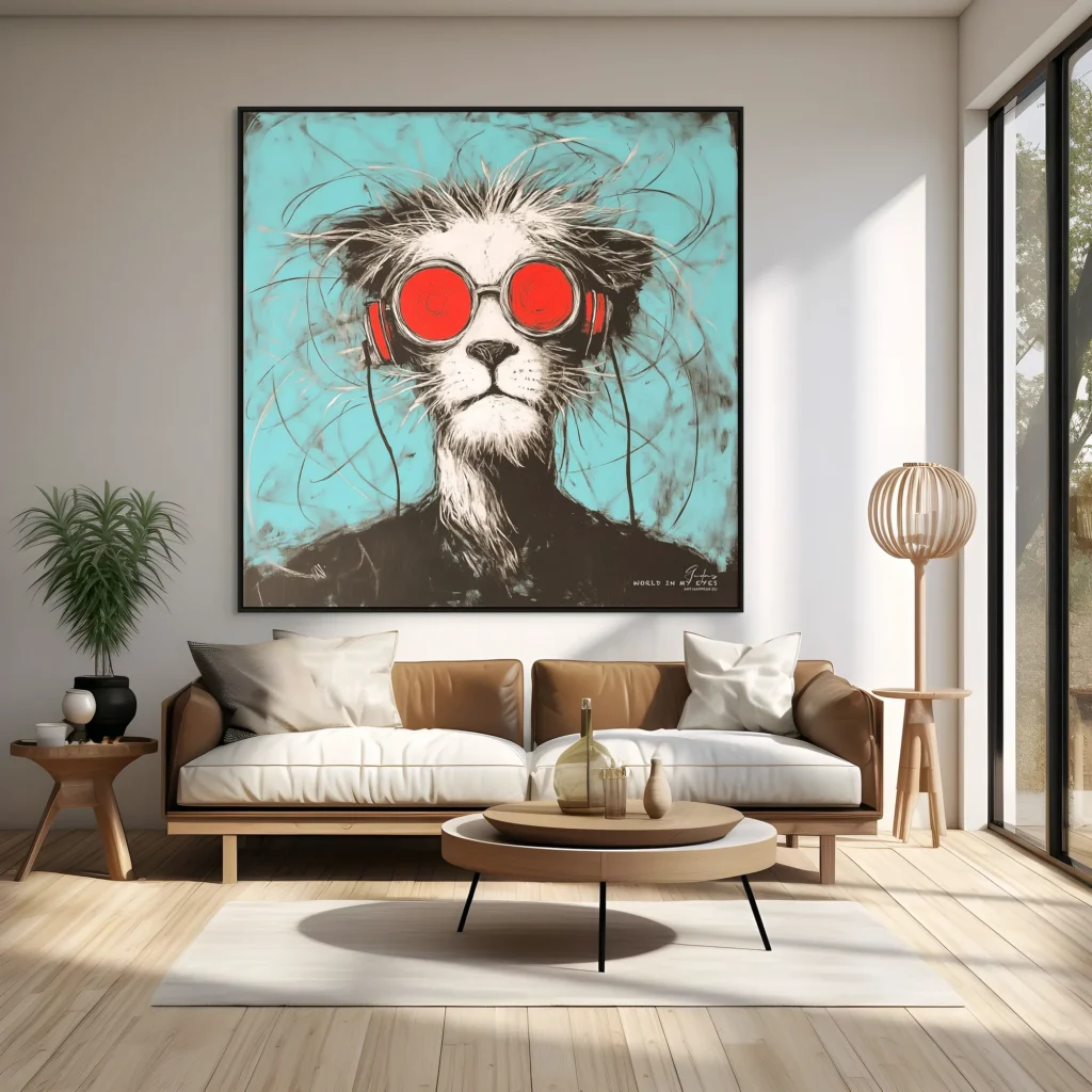 Canvas “World in my eyes” Canvas  - 3