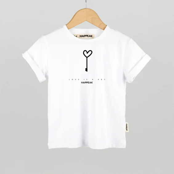 Kids T-shirt “Love Is A Key” Kids t-shirts  - 2