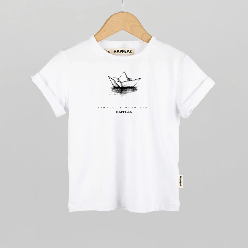 Kids T-shirt “Paper Boat” Kids t-shirts  - 2