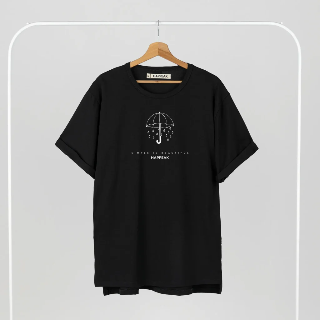 Unisex T-shirt “Umbrella rain” T-shirts  - 3