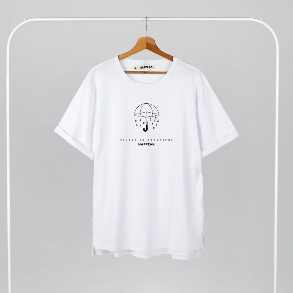 Unisex T-shirt “Umbrella rain” T-shirts  - 1