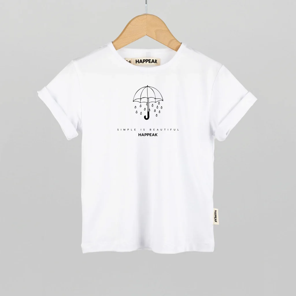 Kids T-shirt “Umbrella rain” Kids t-shirts  - 2