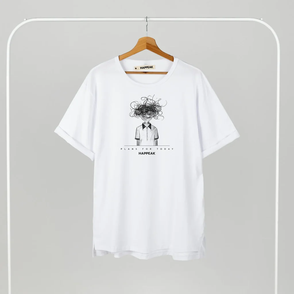 Unisex T-shirt “Plans for today” T-shirts  - 5