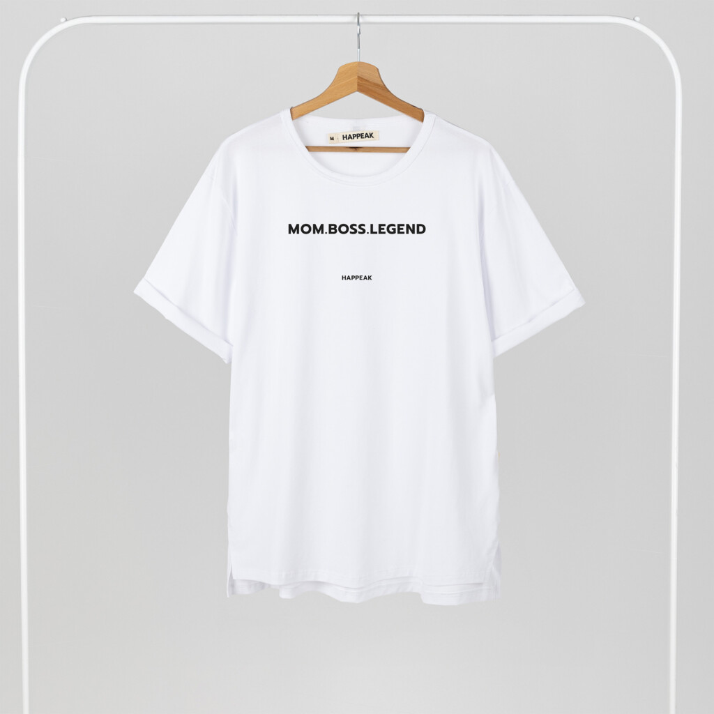 Unisex T-shirt “Mom Boss Legend” T-shirts  - 2