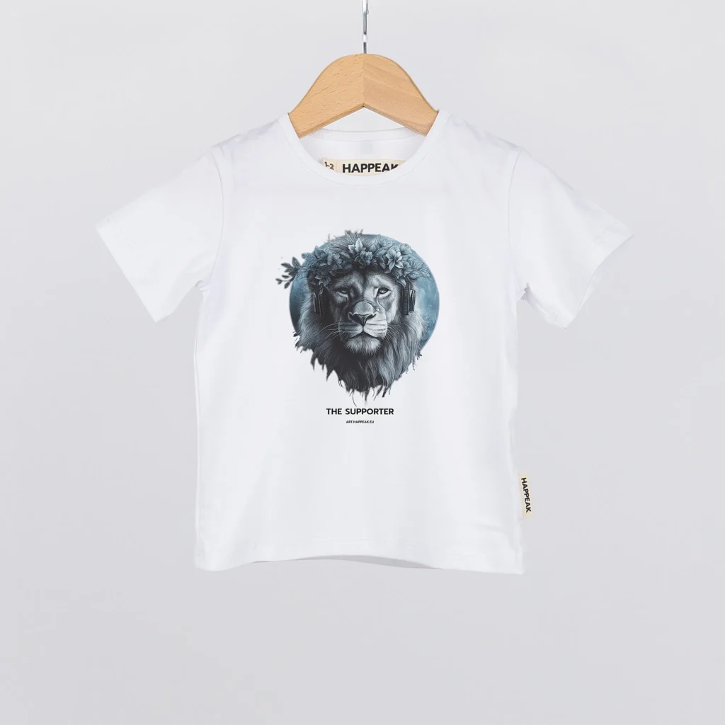 Kids T-shirt “The supporter” Kids t-shirts  - 5