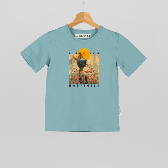 Kids T-shirt “Fight For Happiness” Clothing  - 5