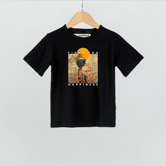 Kids T-shirt “Fight For Happiness” Clothing  - 4