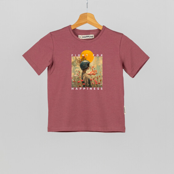 Kids T-shirt “Fight For Happiness” Clothing  - 3