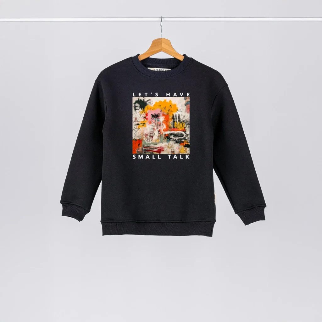 Kids Sweatshirt “Small Talk” Kids Sweatshirts  - 1