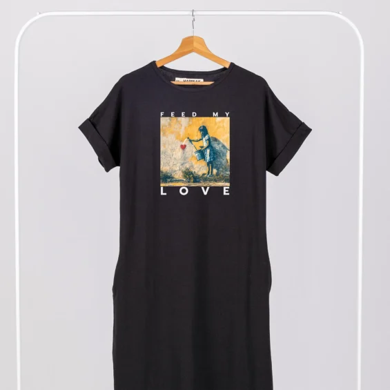 Long dress “Feed My Love” Dresses - 2 Long dress “Feed My Love” Dresses - 2