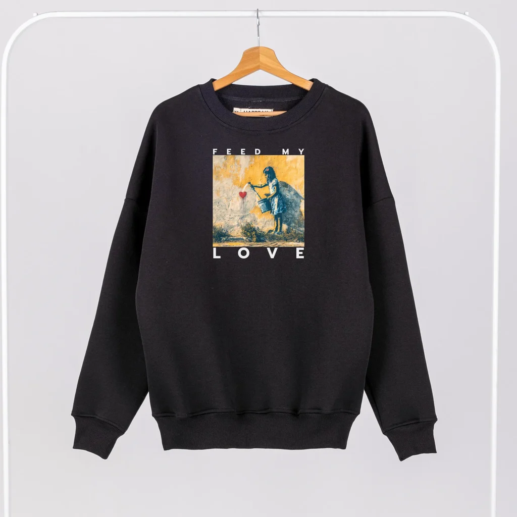 Unisex Sweatshirt “Feed My Love” Sweatshirts  - 1