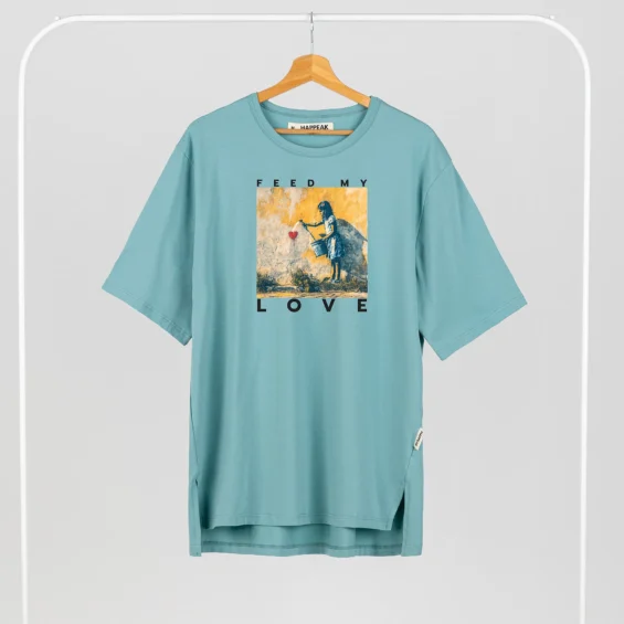 Unisex T-shirt “Feed My Love” T-shirts - 2 Unisex T-shirt “Feed My Love” T-shirts - 2