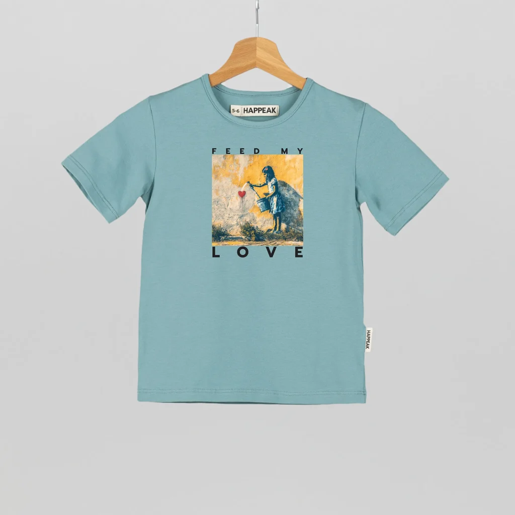 Kids T-shirt “Feed My Love” Clothing  - 5