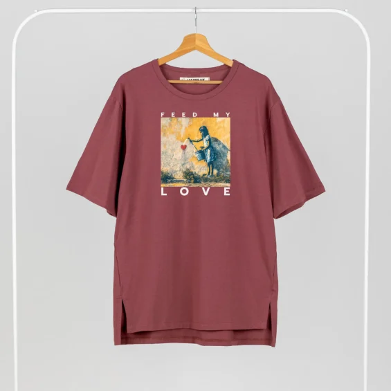 Unisex T-shirt “Feed My Love” T-shirts - 4 Unisex T-shirt “Feed My Love” T-shirts - 4