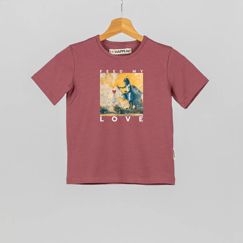 Kids T-shirt “Feed My Love” Clothing  - 2