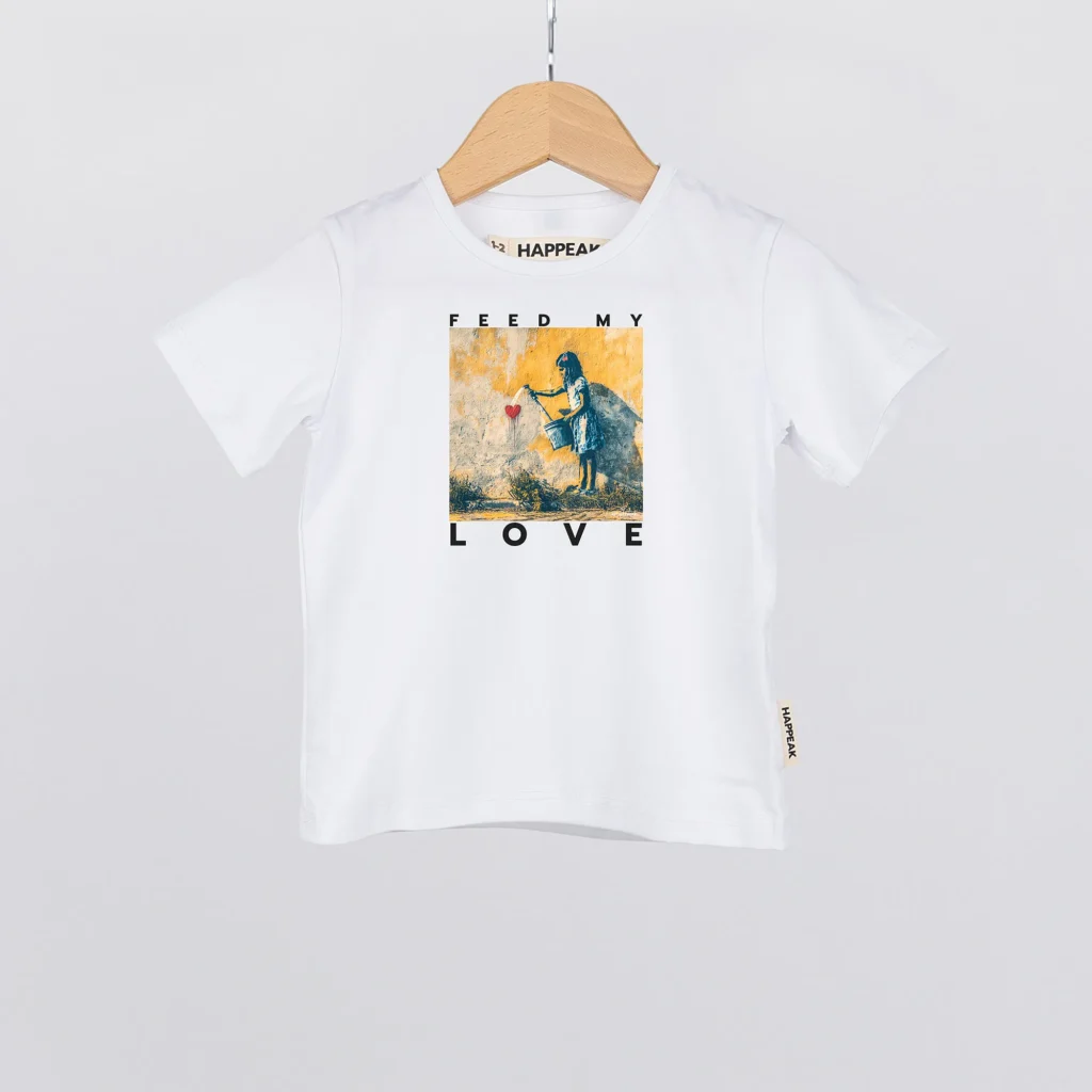 Kids T-shirt “Feed My Love” Clothing  - 1