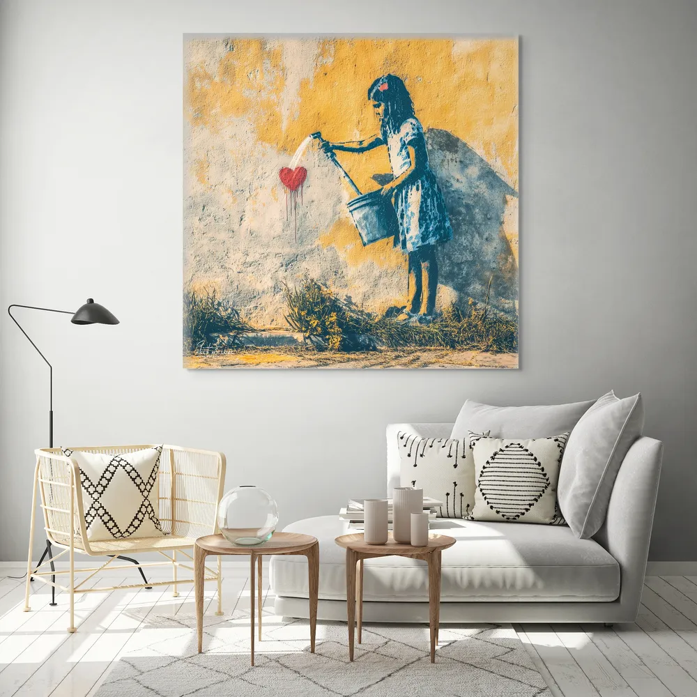 Canvas “Feed my love” Canvas  - 5
