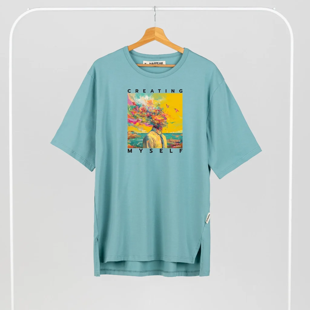 Unisex T-shirt “Creating Myself” T-shirts  - 2