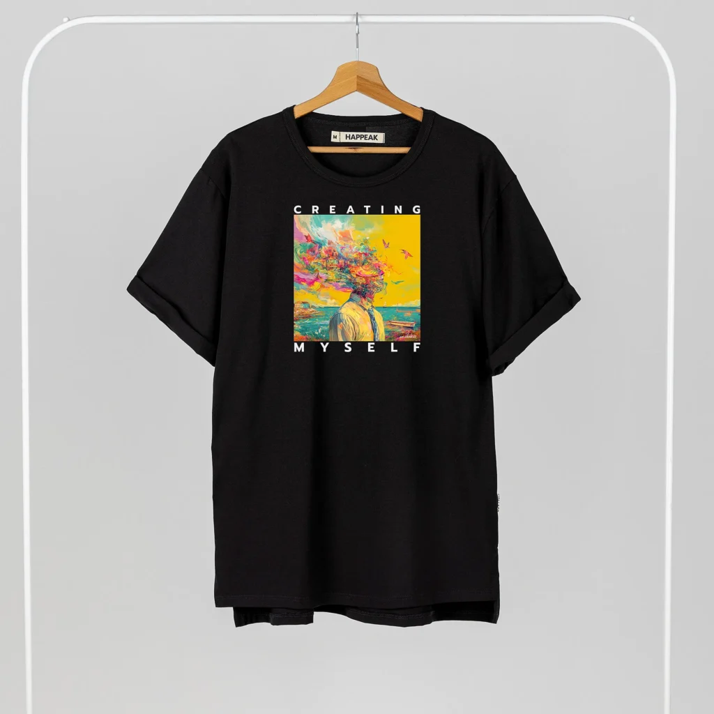 Unisex T-shirt “Creating Myself” T-shirts  - 3