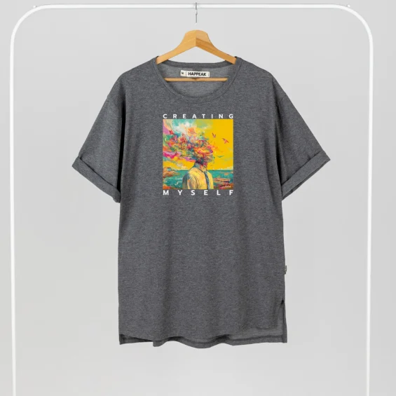 Unisex T-shirt “Creating Myself” T-shirts  - 4