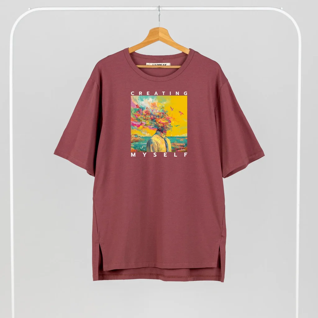 Unisex T-shirt “Creating Myself” T-shirts  - 5