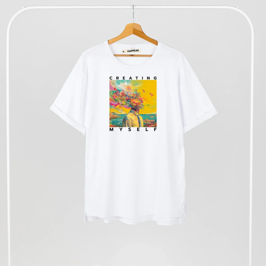 Unisex T-shirt “Creating Myself” T-shirts  - 1