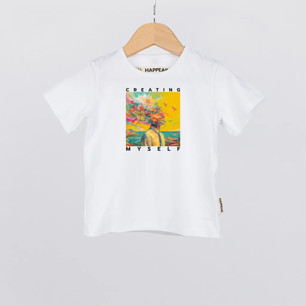 Kids T-shirt “Creating Myself” Kids t-shirts  - 5
