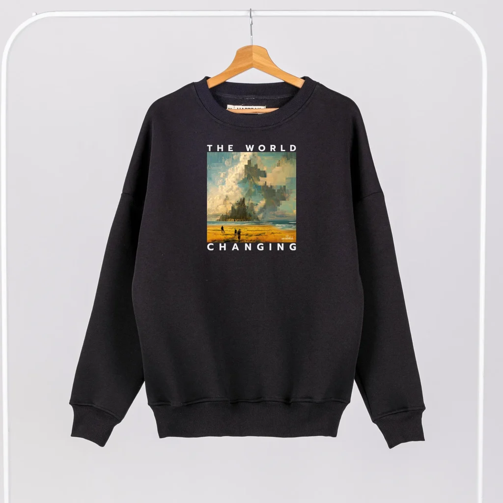 Unisex Sweatshirt “The World Is Changing” Sweatshirts  - 1